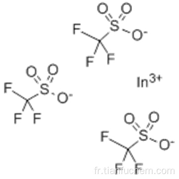 TRIFLUOROMETHANESULFONATE INDIUM (III) CAS 128008-30-0